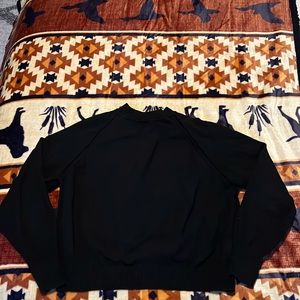 black long sleeve top